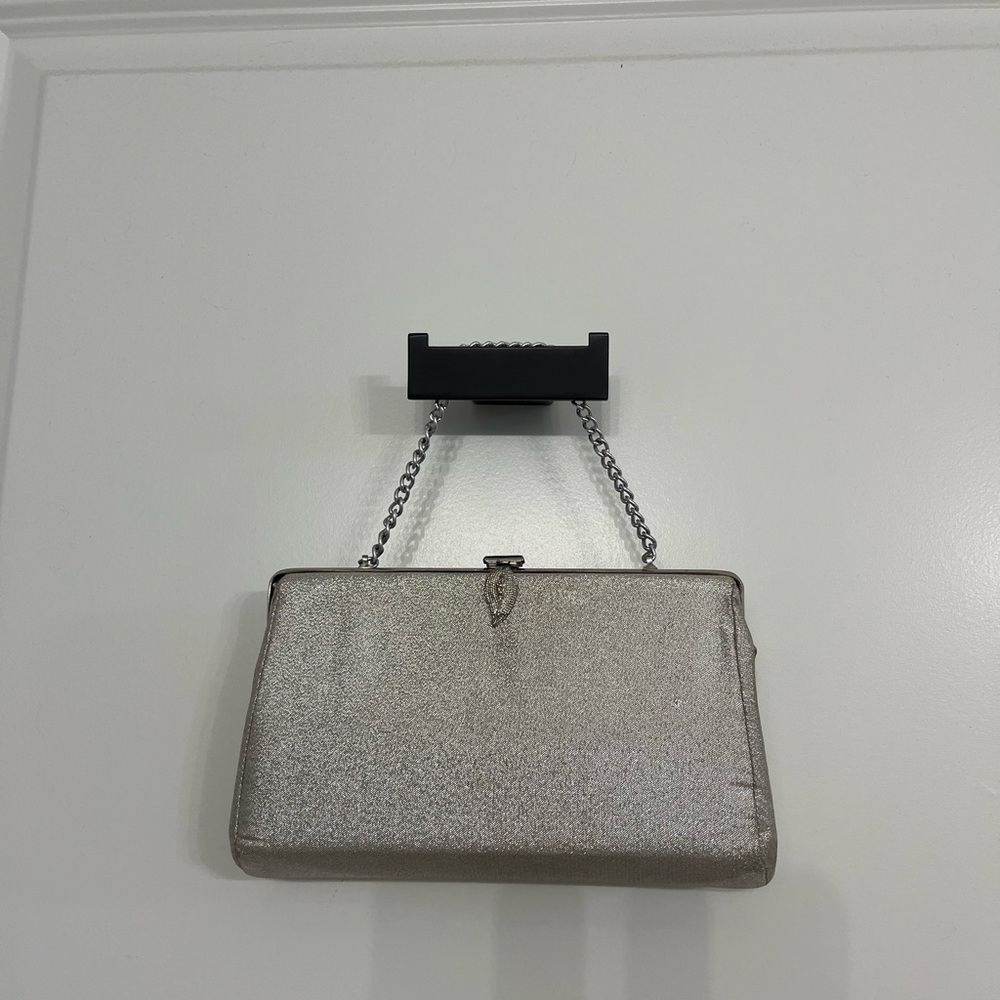 Vintage Silver Women's Evening Clutch